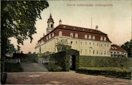 Ak Lichtenwalde Niederwiesa Sachsen, Schloß  Zschopautal