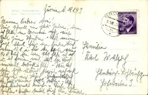 Ak Brno Brünn Südmähren, Bahnhof, Kreuzung, Kirche