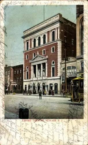 Ak Newark New Jersey USA, Empire Theatre