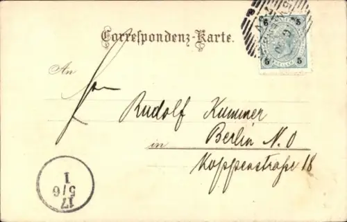 Litho Wien I., Peterskirche