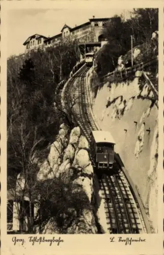 Ak Graz Steiermark, Schlossbergbahn