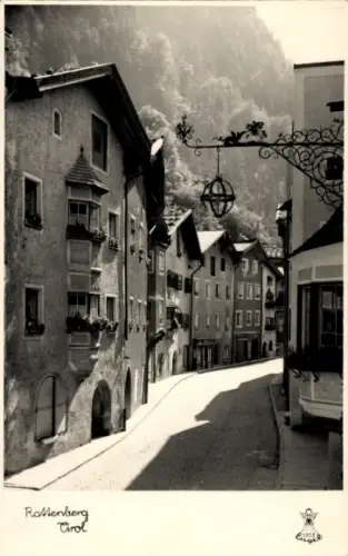 Ak Rattenberg in Tirol, Straße