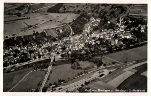 Ak Bieringen Schöntal in Württemberg, Luftaufnahme