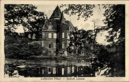 Ak Hösel Ratingen Nordrhein Westfalen, Schloss Linnep