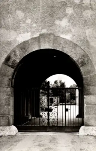 Ak Kettwig Essen im Ruhrgebiet, Jugendhaus Sankt Alfried Bistum, Eingang