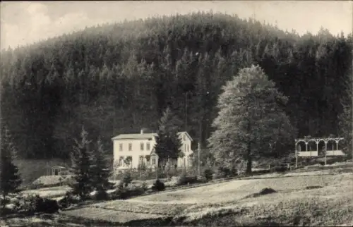 Ak Lautenthal Langelsheim im Oberharz, Kurhaus zum Waldkater