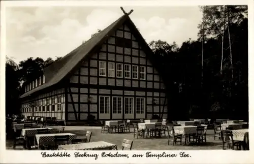 Ak Potsdam, Gaststätte Seekrug am Templiner See