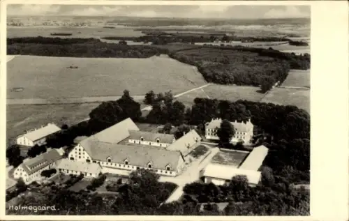 Ak Dänemark, Holmegaard, Fliegeraufnahme