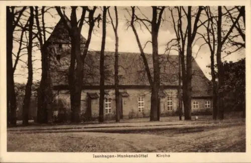 Ak Isenhagen Hankensbüttel in Niedersachsen, Kirche