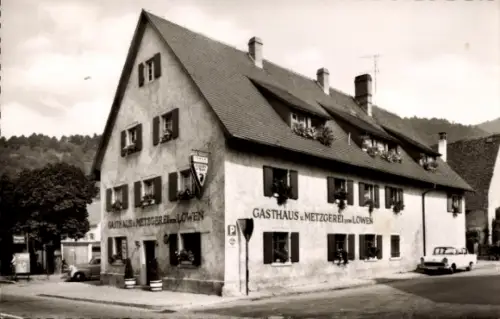 Ak Ebnet Freiburg im Breisgau, Gasthaus und Metzgerei Zum Löwen, Inh. Carl Ehrler