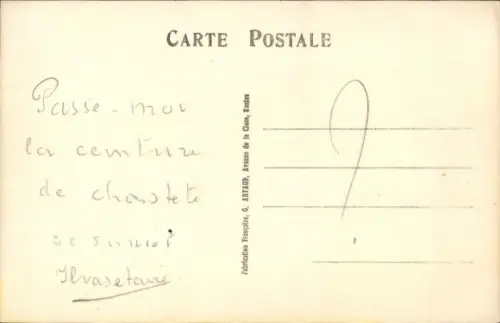 Ak Sur la Plage, A l'abri des regards indiscrets, Humor