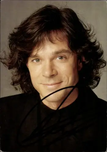 Autogrammkarte Sänger Jürgen Drews, Portrait, Autogramm
