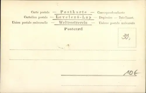 Foto Ak Opernsänger Karl Scheidemantel, Musikinstrument