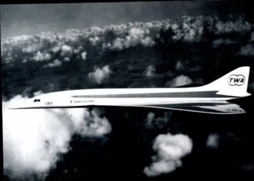 Ak Flugzeug, Concorde, TWA