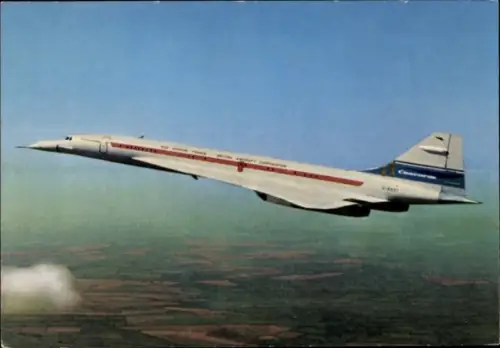 Ak Überschallflugzeug BAC Aerospatiale Concorde
