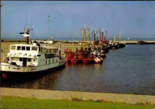 Ak Hooksiel Wangerland Friesland, Außenhafen, MS Friesland II