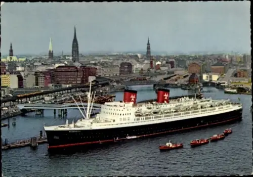 Ak Hamburg, Dampfer Hanseatic, Hamburg Atlantic Line
