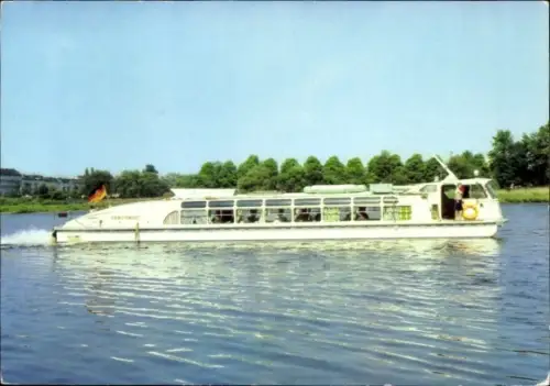 Ak Frankfurt an der Oder, Fahrgastschiff MS Eisenhüttenstadt