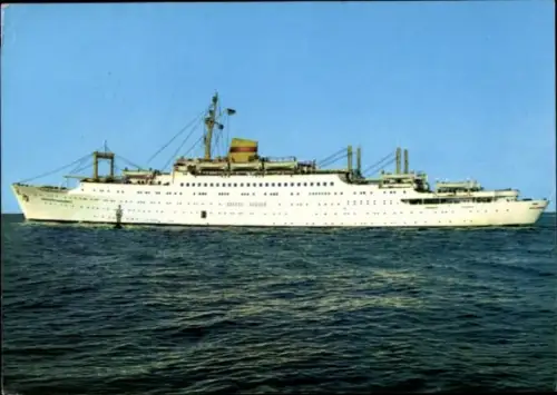Ak FDGB Urlauberschiff MS Völkerfreundschaft