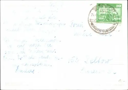 Ak FDGB Urlauberschiff MS Völkerfreundschaft