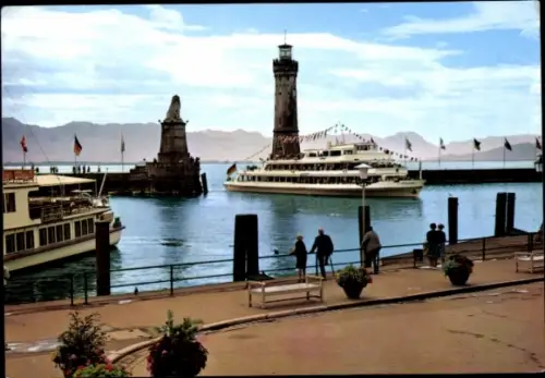 Ak Lindau am Bodensee Schwaben, MS München