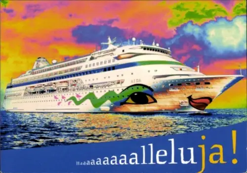 Ak Kreuzfahrtschiff AIDA, Reederei Costa Crociere