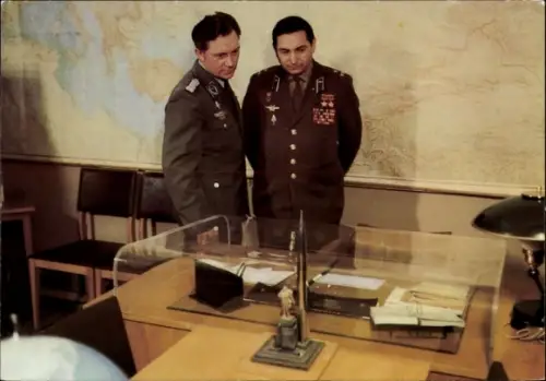 Ak Gemeinsamer Kosmosflug UdSSR DDR, Waleri Bykowski, Sigmund Jähn