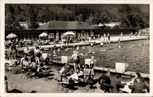 Ak Leutenberg in Thüringen, Bad im Ilmtal