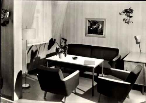 Ak Lutherstadt Eisenach Thüringen, Hotel Hohe Sonne, Hotelzimmer