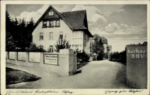 Ak Friedrichsbrunn Thale im Harz, Kurhaus