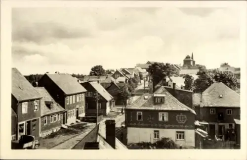 Ak Neustadt Rennsteig Thüringen, Wohnsiedlung, Straße