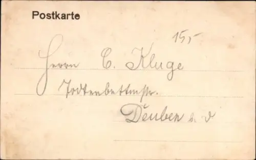 Ak Demitz Thumitz in Sachsen, Gesamtansicht