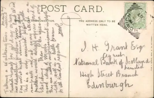 Künstler Ak Sandwich Kent England, Church Street, St Marys,  Radfahrer