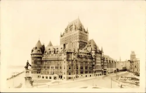 Foto PC Quebec Kanada, Chateau Frontenac