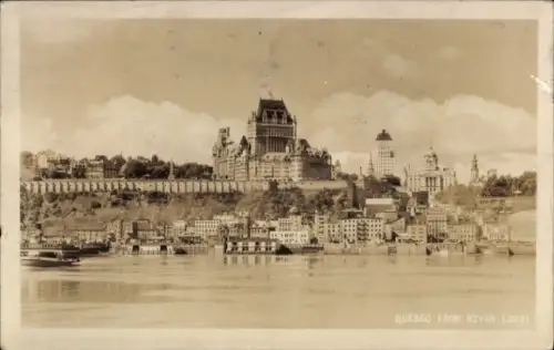 Ak Quebec Kanada, Gesamtansicht