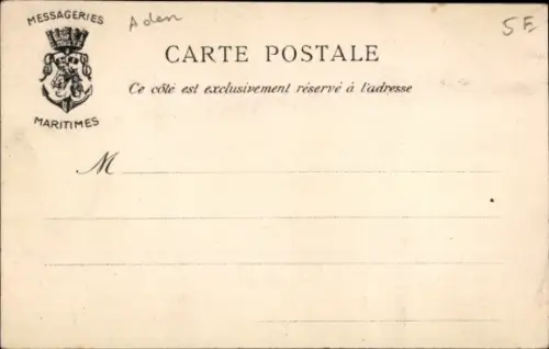 Ak Aden Jemen, Teilansicht