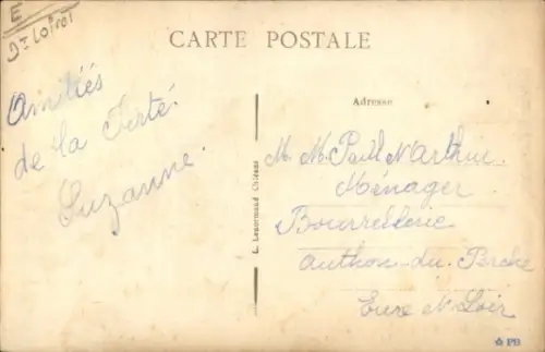 CPA La Ferté Saint Aubin Loiret, Hotel du Perron