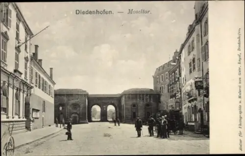 Ak Thionville Diedenhofen Lothringen Moselle, Moseltor