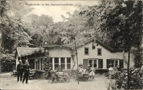 Ak Potsdam, Waldschänke zu den Jägerschießständen