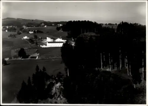 Foto Lindenberg im Allgäu Schwaben, Fliegeraufnahme