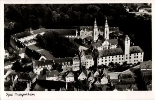 Ak Bad Mergentheim in Tauberfranken, Fliegeraufnahme