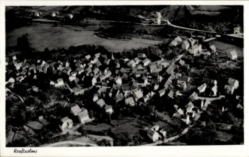 Ak Kraftsolms Waldsolms in Hessen, Fliegeraufnahme
