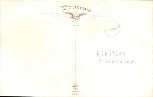 Künstler Ak Fialkowska, Wally, Klee, Kind