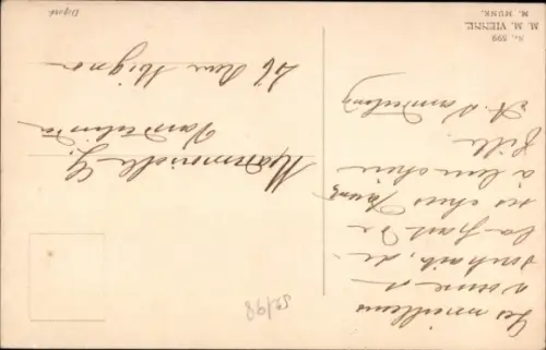 Künstler Ak Schubert, Glückwunsch Neujahr, Frau mit Kind, Tannenbaum