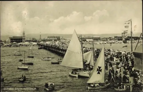 PC Glenelg Adelaide, Hafen, Segelboote