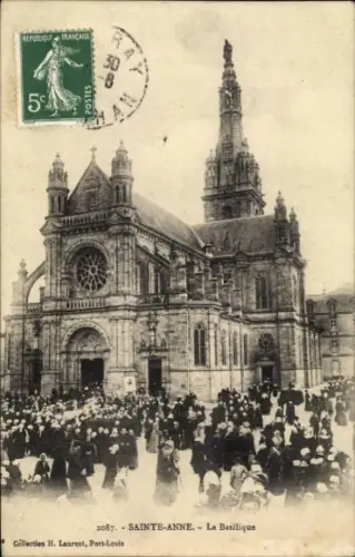 Ak Sainte Anne d'Auray Morbihan, La Basilique