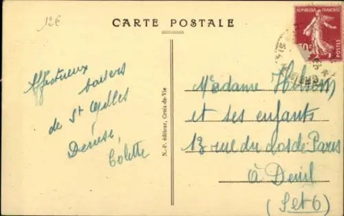 Ak Saint Gilles sur Vie Vendée, un concours de sable sur la Plage