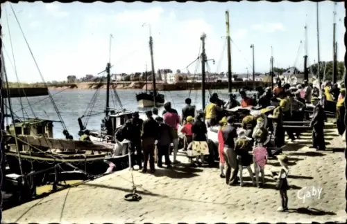 Ak Croix de Vie Vendée, Debarquement des Sardines