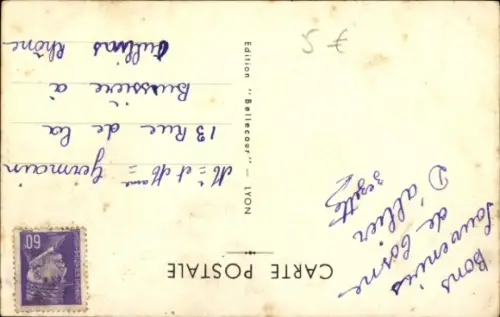 Ak Kinder, Paar, Gemaltes Porträt