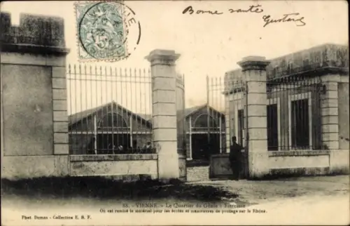 Ak Vienne Isère, Quartier du Genie